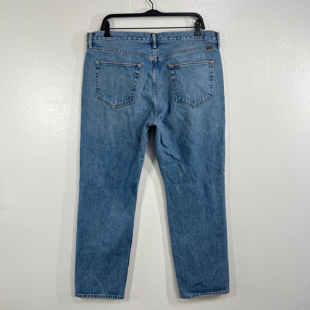 AYR The Normie Mens Straight Leg Jeans Light Wash Blue 100% Cotton Size 36x30 - Picture 3 of 9